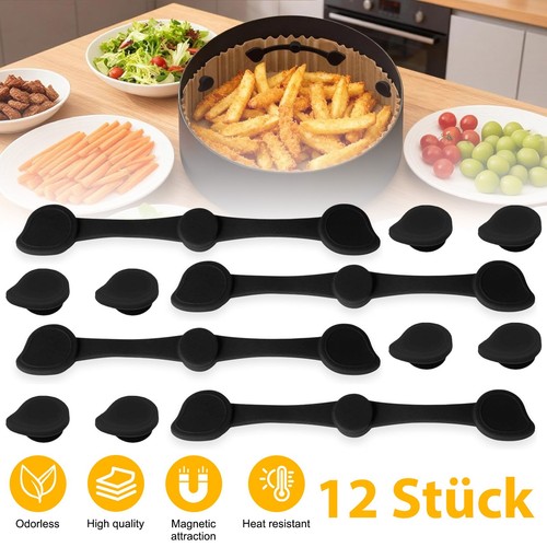 Silikon airfryer magnete - magnete, set