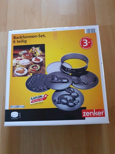 Zenker backformenset teilig - , 6-teilig