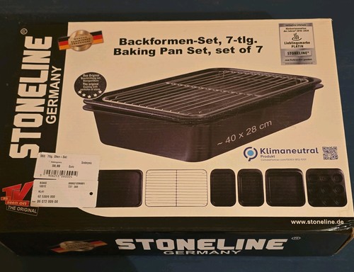 Stoneline backformen set - stoneline, 7-tlg