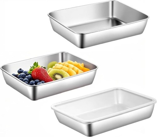 Edelstahlschalen set tlg - set, 3-tlg