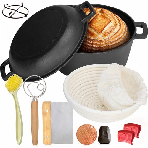 Brotbacktopf+Gärkörbchen