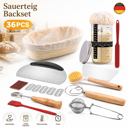 Hausbacken sauerteig starter - sauerteig,