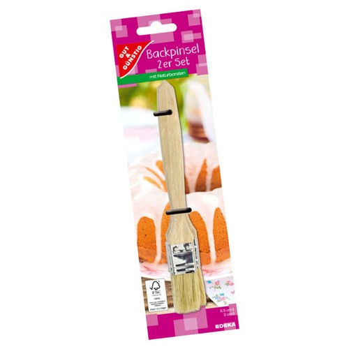 2er back pinsel set - pinsel, kuchen
