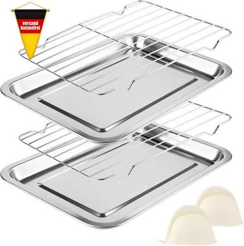 Backblech set mit - backblech,