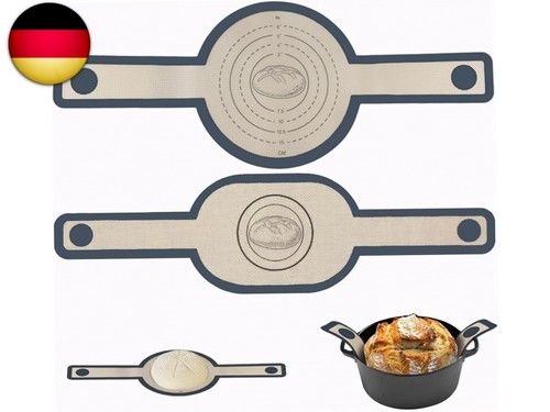 2er set silikon backmatte für - 2er,