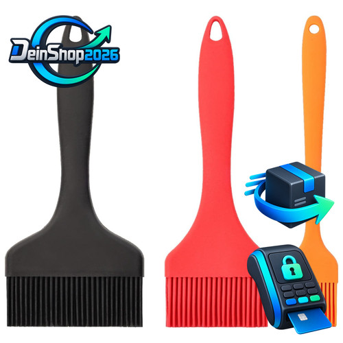 Backpinsel silikon 3er set - backpinsel,
